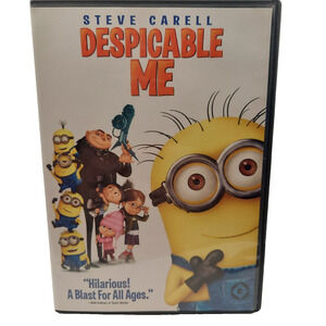 Despicable Me (DVD, 2010) Steve Carell Movie Children's Movie Disc & Case Only